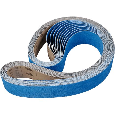 PFERD TOOLS VICTOGRAIN-COOL Schleifband BA 75x2000 mm A 36 für extrem hohen Abtrag mit Bandschleifer 10 Stk