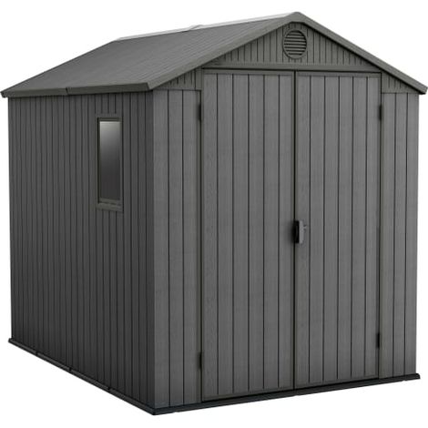 Keter Darwin 6 X 8ft Shed - Grey