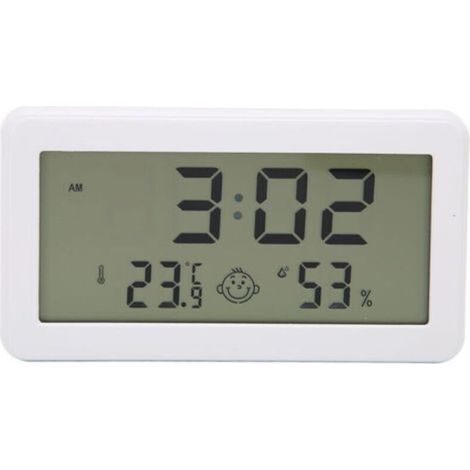 Thermomètre Hygromètre Numérique avec Écran LCD Indicateur de Confort Intérieur Capteur de Température et Humidité Précis - (1/5)
