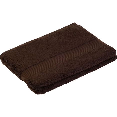 Lot de 1 Serviette de douche, Rayures bleues et blanches, Coton 100%, 70x140 cm, Salle de bain