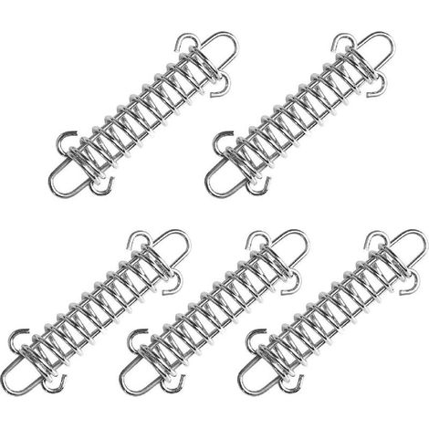 Lot de 5 boucles à ressort robustes pour cordes de tente (1/5)