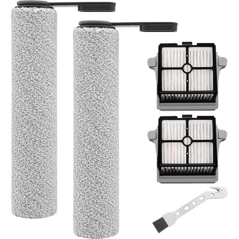 LaBlanc - Ersatz-Bürstenrolle und HEPA-Filter für Tineco FLOOR ONE S7 PRO Nass- und Trockensauger, 2 Bürstenrollen + 2 Filter + 1 Reinigungsbürste (1/5)