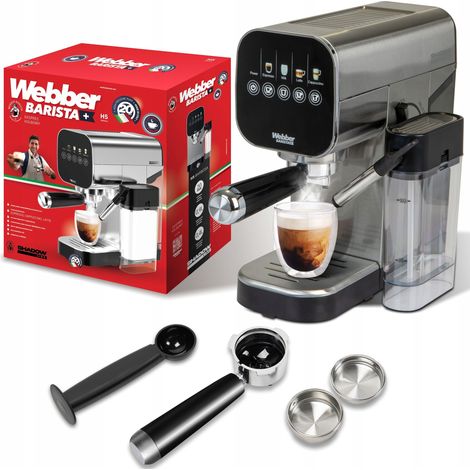 WEBBER 20 BAR H5 HALBAUTOMATISCHE DRUCKKAFFEEMASCHINE (1/5)