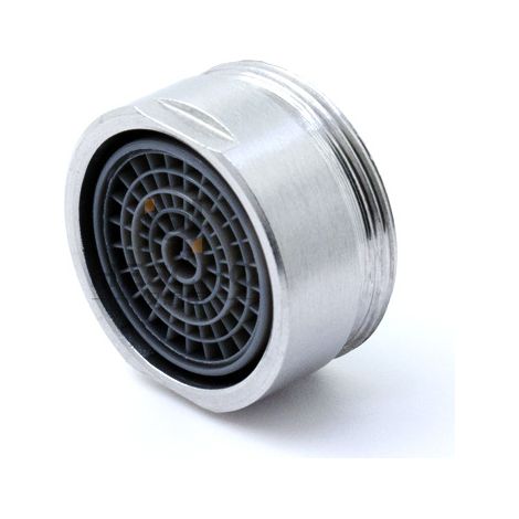 Aeratore per rubinetto in ottone M24 da 2 pezzi, aeratore angolare regolabile per uscita acqua, filtro di pulizia rimovibile, rubinetto per risparmio idrico, 2 modalità di acqua frizzante, per bagno e