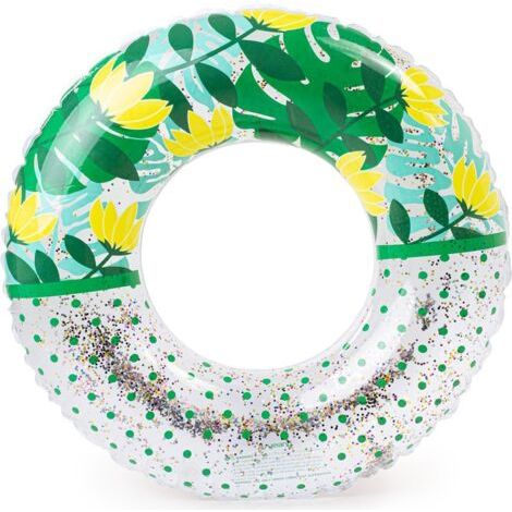 Natation pour les Enfants avec des Paillettes – gonflable, Bouée de 80 cm de feuilles (1/5)