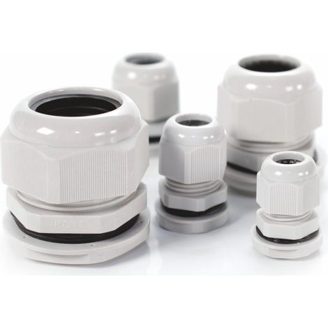 Prensaestopas PG-11 para cables de dimensiones (5-10 mm) IP68, 10 unidades. (1/4)