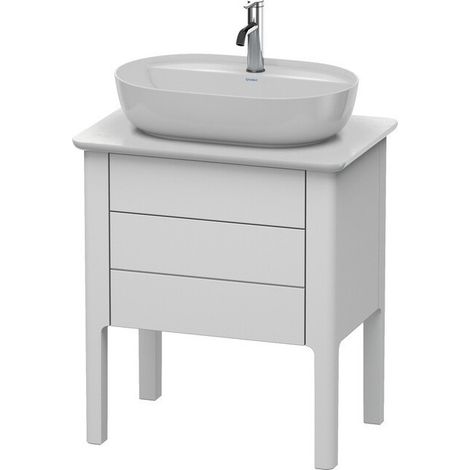 Meuble sous-vasque LUV 743x688x450mm blanc nordique