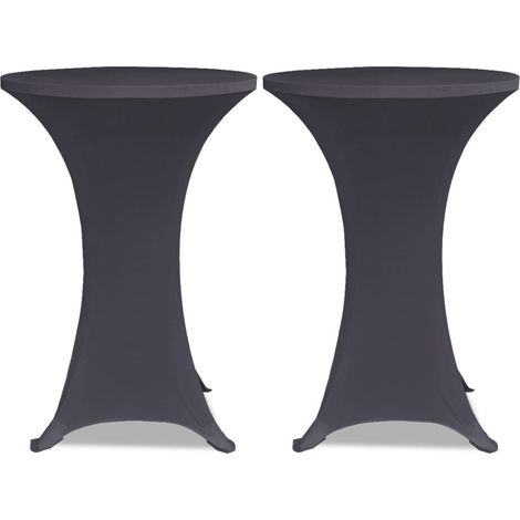Maison Exclusive - Copertura Elastica per Tavolo 60 cm Antracite