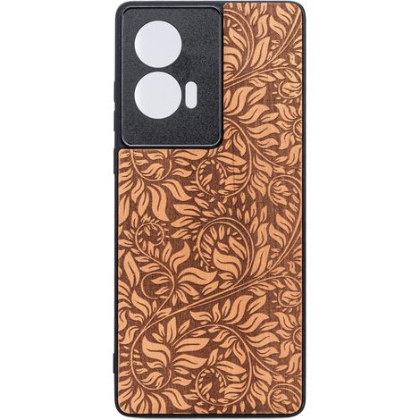 Bewood Holzhülle für Motorola Edge 50 Fusion APFELBLÄTTER (1/2)