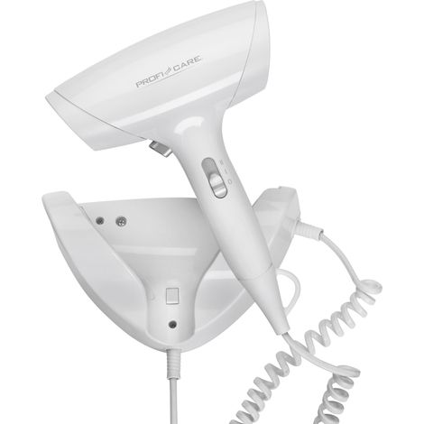 Sèche-cheveux mural compact 1800W Proficare PC-HT 3044 Blanc