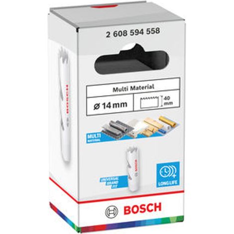 Bosch Lochsäge mit Gewinde Multi Material, 14 x 40 mm (1/5)