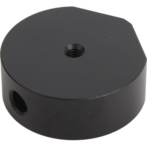 Adaptateur pour trépied satellite en alliage d'aluminium, filetage 1/4"-20 et 3/8"-16. Adaptateur pour support de trépied satellite. (1/5)