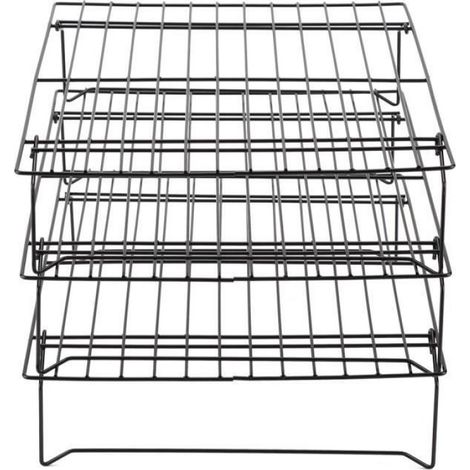 Grille De Refroidissement - Acier Inoxydable - Pour Biscuit Gâteau Pain - 34 X 24 5 X 7 Cm - 1 Couche (1/4)