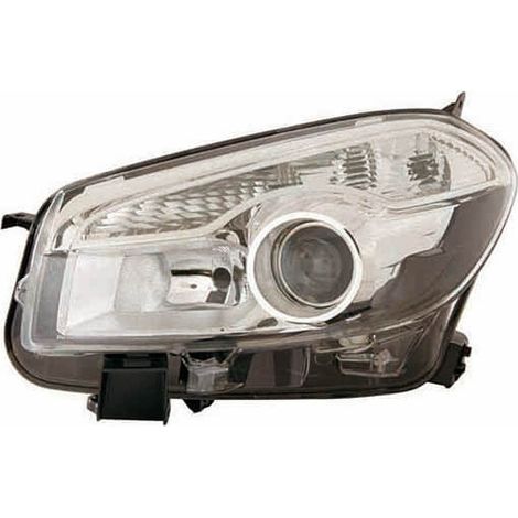 Phare avant gauche H7/H7 Nissan Qashqai 1 phase 2 2010-2014