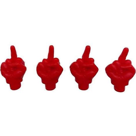 Bouchons de pneus amusants et attrayants, embouts de valves de roue noctiluques et attrayants (1/5)