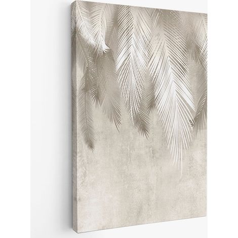 Tableau toile - Feuilles (1/2)