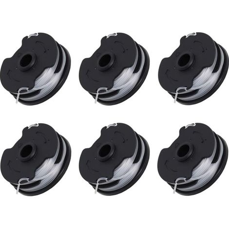 Ahlsen Pack de 6 bobinas de repuesto para recortadora inalámbrica Parkside PRTA 20-Li C3 IAN351753 (1/5)