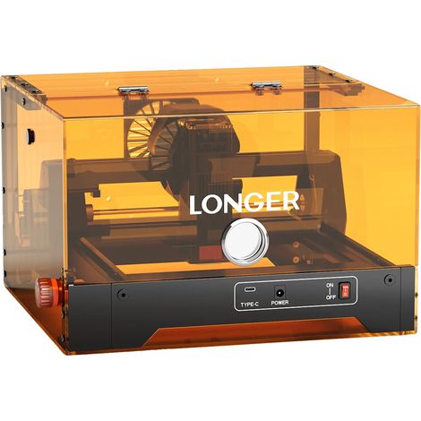 Graveur Laser, Options de Puissance Multiples, Utilisation de Matériaux Polyvalents, MiniS 5.5W (1/2)