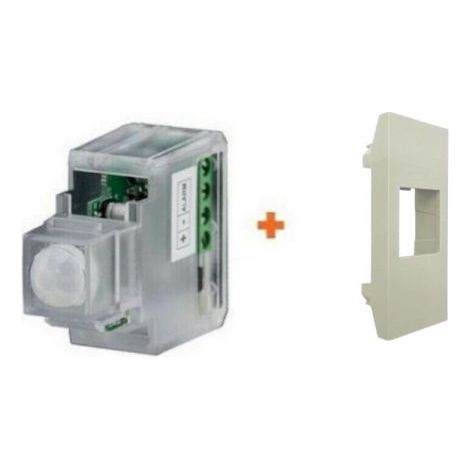 CSI Keystone sensore infrarossi 12V incasso filare compatibile Vimar Linea canapa