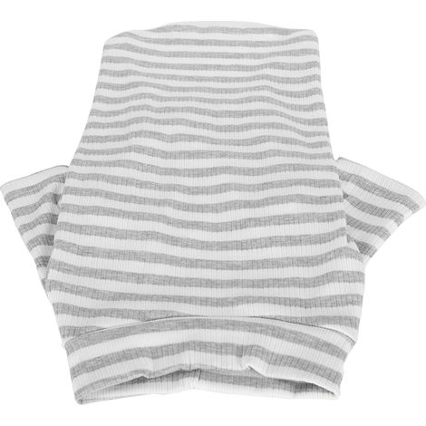 T-shirt rayé en coton pour animaux de compagnie : chien, petit cochon, chat. T-shirt respirant et doux pour chiot (rayures blanc cassé, taille XS). (1/5)