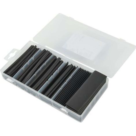 GUAINA TERMORESTRINGENTE IN KIT 59229 ELECTRALINE - NERO MM 1,5-9 CF=PZ 90 - 1 confezione