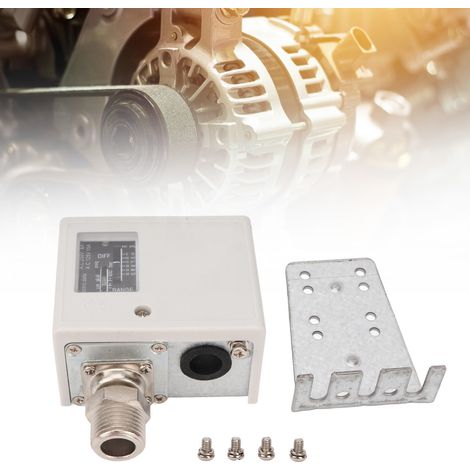 Pressostat SPC-130E pour chaudières, compresseurs d'air, séchoirs frigorifiques et refroidisseurs (régulateur de pression 30 kg, AC125V/AC250V, interface 2 voies) (1/5)
