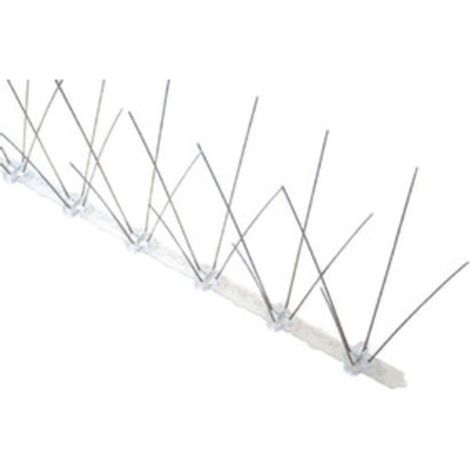 DISSUASORE P/VOLATILI 50 CM 40 SPILLI BASE POLICAR - 100 Pezzi