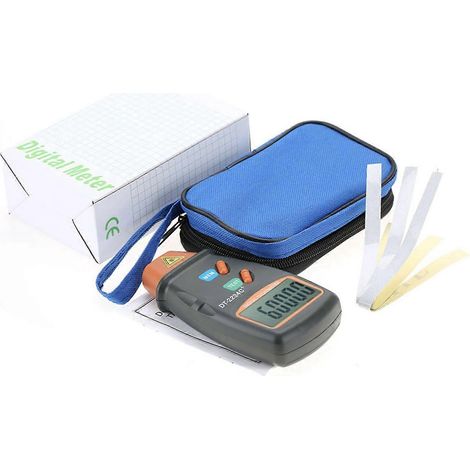 DT‐2234C+ Berührungsloser digitaler LCD-Laser-Drehzahlmesser Mini-Drehzahlmesser