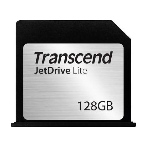 Transcend JetDrive Lite 130 128GB - 128 Go - MLC - 95 Mo/s - 60 Mo/s - Résistant à l’eau - Noir - Argent (TS128GJDL130) (1/3)