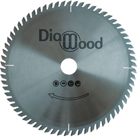 Lame de Scie Circulaire Débit HM D. 700 x Al. 30 x ép. 4,4/3.2 mm x Z60 Anti-Recul pour Bois de Chauffage - Diamwood