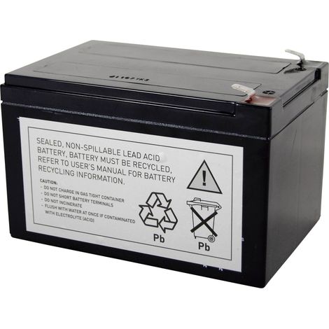 RBC4 Batterie pour onduleur Conrad energy RBC4 remplace la batterie d'origine RBC4 Adapté aux marques APC A39237 (1/3)
