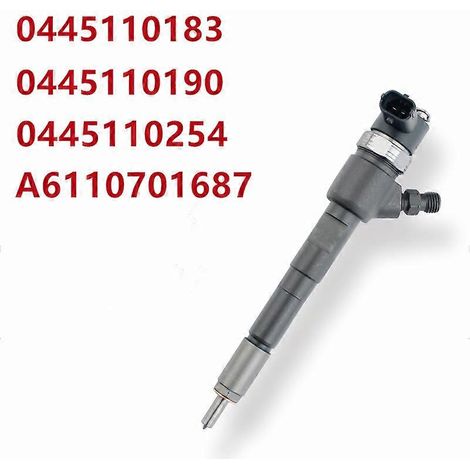 0445110190 0445110183 0445110254 A6110701687 Injecteur de carburant à rampe commune, accessoires pour moteurs diesel automobiles Bosch