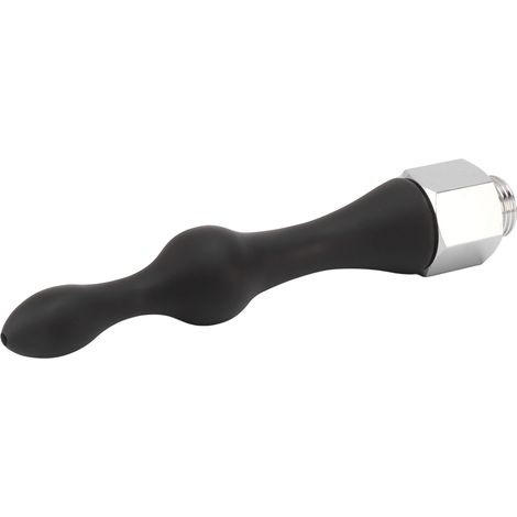 Tragbare, weiche Silikon-Analdusche zur Analreinigung. Anal-Einlauf für Männer und Frauen. Typ A. (1/5)