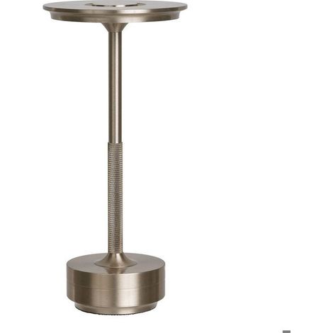 Lyneham lampe de table LED rechargeable décor argent. (1/5)