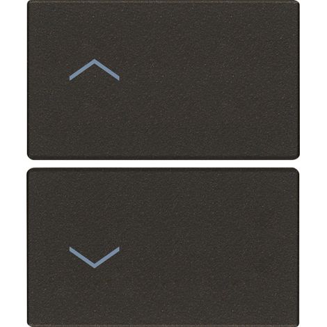 VIMAR - 31480.2FG Due mezzi tasti 2M simboli frecce nero