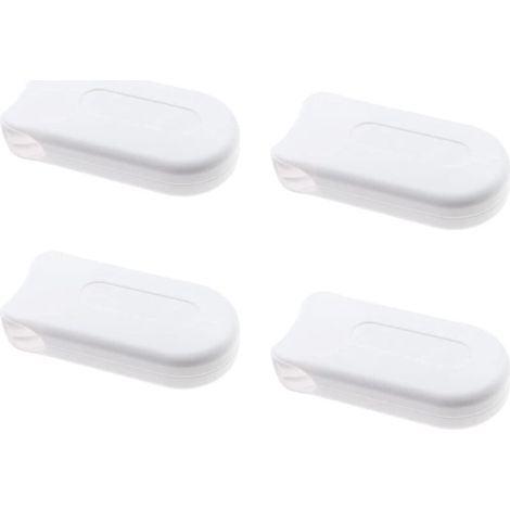 Poids de rechange pour cordon de store vertical, enrouleur, volet roulant, poignée de sécurité en plastique, dispositif de tension, accessoires pour stores (4 pièces, blanc) (1/5)