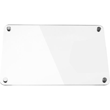 CCYKXATableau Magnetique Frigo, tableau blanc effaçable à sec pour réfrigérateur, panneau acrylique transparent magnetique,20x30 cm, easy to erase,reusable (1/5)