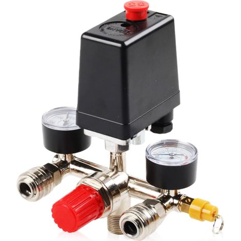Pressostat pour compresseur d'air 240 V – Contrôleur 90-120 PSI (1/5)