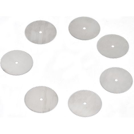 Lot de 10 disques de scie circulaires en acier inoxydable pour meuleuse électrique, 16 mm (1/5)