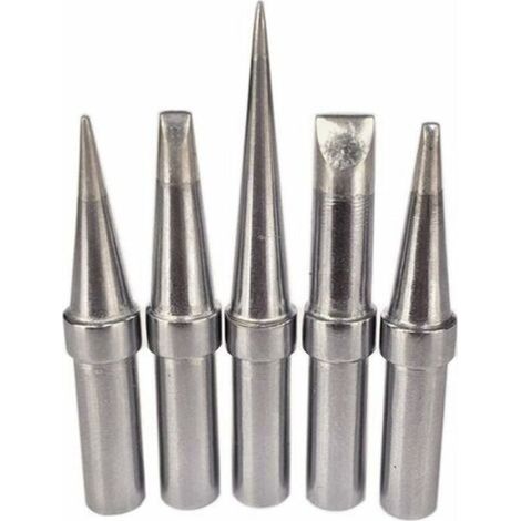 Lot De 5 Pointes De Fer À Souder De Rechange Pratiques Sans Plomb Eta Etb Etd Ets Ett Pour Weller Wesd51 Wesd50 Wcc100 AIPERQ