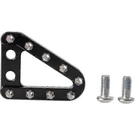 Embout de pédale de frein arrière CNC pour moto compatible avec KTM SX, SXF, XC, XCF, XCW, XCFW, EXC et EXCF, et Husqvarna TC, TE, FC et FE 125-530 (2014) (noir) (1/5)