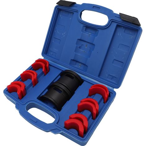 14 pièces Kit d'outils de pilote de joint de fourche de moto ensemble de retrait d'installateur d'huile universel pour 35/36 40/41 42/43 45/46 47/48 49/50mm fourches avant à l'envers (1/3)