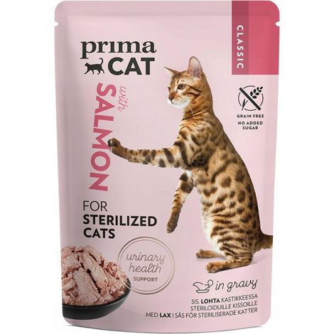 Prima Nutrimento umido per gatti sterilizzati 90g