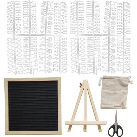 Avec Lettres ChangeantesTableau Daffichage En Bois Rustique (1/5)