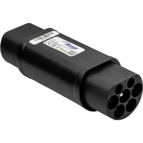 Akyga AK-SC-E21 Adattatore per cavo di ricarica [1x Spina tipo 2 (IEC 62196-2) - 1x Spina GB/T (20234.2-2015)] (1/5)