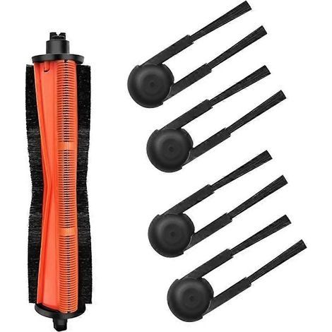 Accessoires pour balai électrique Xiaomi Mijia M40S/OV31CN : 1 brosse rotative et 4 brosses latérales (1/5)