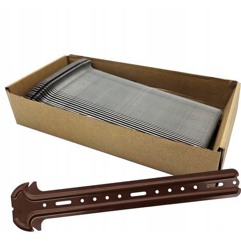 Suspente Ancre Champignon Pour Combles, 270 mm, Pour Profil CD60 Et Plaques De Platre, Lot De 100
