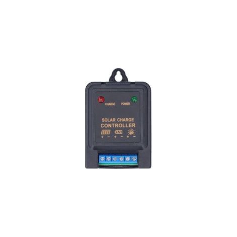 Controlador regulador de batería solar TOPINCN 3A para control de luz de descarga solar Material ABS 12V ABS