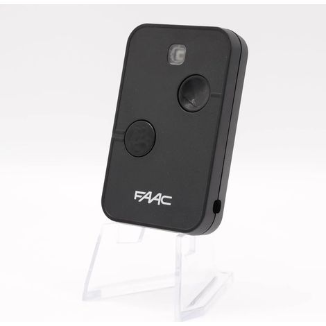 TELECOMANDO FAAC AUTOMAZIONE CANCELLO 868MHz nero 787032