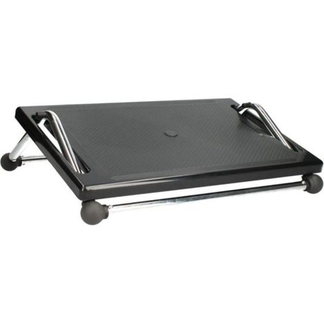 GSC 500090010 Reposapiés de oficina ergonómico ajustable de acero (1/5)